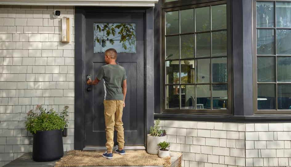 Vivint Smart Lock on home in Wausau